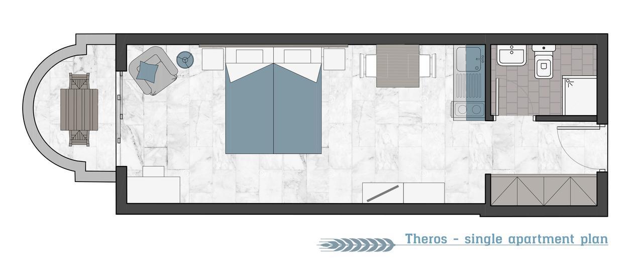Theros Rethymno Exterior foto